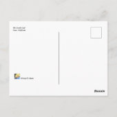 De kaarskoffie briefkaart (Achterkant)