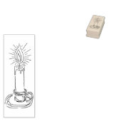 De kaarskunst stempel (Gestempeld)