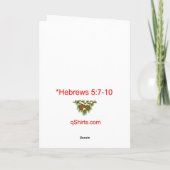 De Kaart 2004 van Christimas: "Buitenaards" Thema (Achterkant)