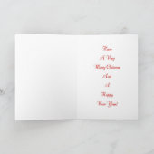 De Kaart 2004 van Kerstmis (Binnen)