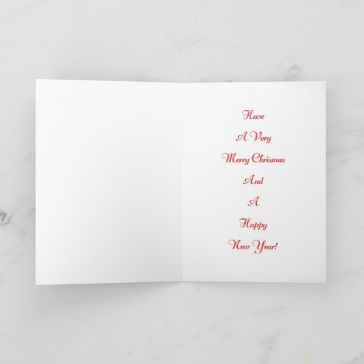 De Kaart 2004 van Kerstmis (Binnen)