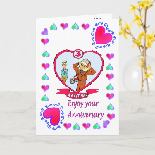 De kaart 3de Leer van het Jubileum (Gele Bloem)