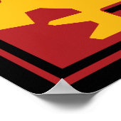 De Kaart Chariot Poster (Hoek)