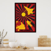 De Kaart Chariot Poster (Keuken)