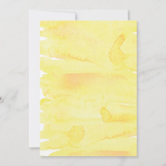 DE KAART DATUM OPSLAAN | Rustiek hout citroen brui (Achterkant)