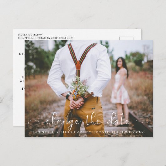 De Kaart Datum wijzigen (Voorkant / Achterkant)