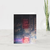 De Kaart/de Uitnodigingen van Broadway ~ (Voorkant)