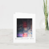 De Kaart/de Uitnodigingen van Broadway ~ (Achterkant)