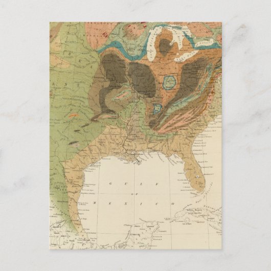 De kaart de V.S. van Geol (Voorkant)