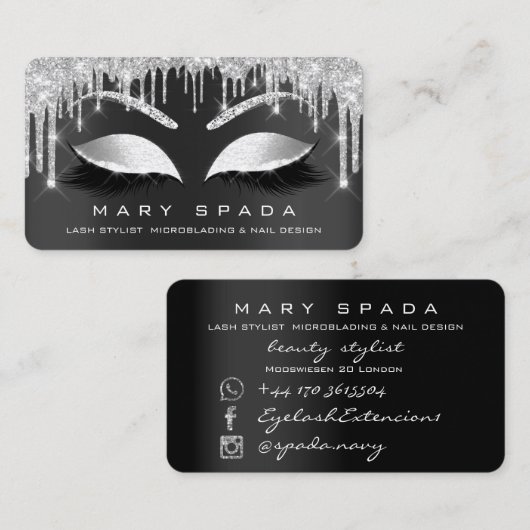 De kaart die de wenkbrauwen doet fronsen: een inst visitekaartje (Voorkant / Achterkant)