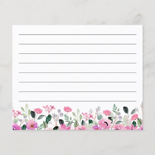 De Kaart die het KeukenVrijgezellenfeest ontvangt (Achterkant)