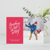 De Kaart die van de vakantie Al Way* *Laughing (Staand voorkant)