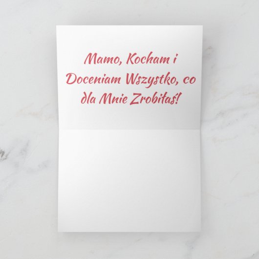 De Kaart Dnia Babci - Karta van Szczęśliwego (Binnen)