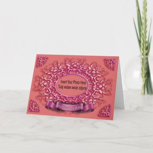 De Kaart Dnia Babci - Karta van Szczęśliwego (Voorkant)