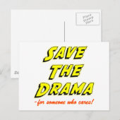 De Kaart Drama Breakup opslaan (Voorkant / Achterkant)