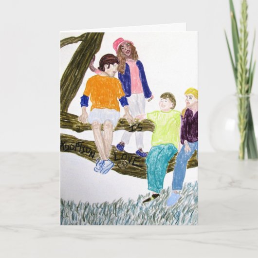 De kaart, Goedkeuring is Liefde, de Gelukkige Dag Kaart (Voorkant)