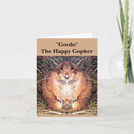De Kaart "Gordo" van de nota Gelukkig Gopher