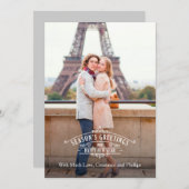 De Kaart Groupon van de Foto van de Groeten van (Voorkant / Achterkant)