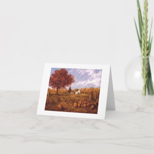 "De Kaart Halloween van de Oogst" van Paul McGehee (Voorkant)