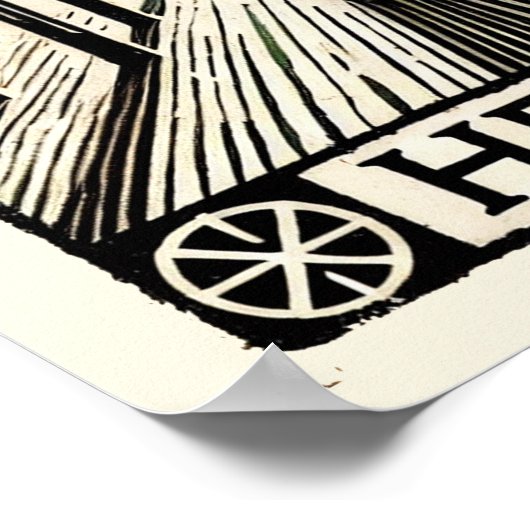 De Kaart Hermit Tarot Poster (Hoek)