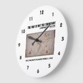 De kaart is niet het gebied Salviati Planisphere Grote Klok (Hoek)