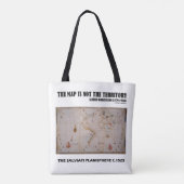 De kaart is niet het gebied Salviati Planisphere Tote Bag (Achterkant)