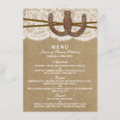 De Kaart Kraft, Lace & Hoefijzer Collectie (Voorkant)