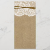 De Kaart Kraft, Lace & Hoefijzer Collectie (Achterkant)