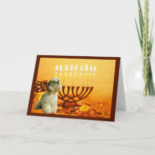 De Kaart Menorah4 van de Chanoeka van de