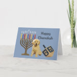 De Kaart Menorah Dreidel5 van de Chanoeka van het<br><div class="desc">Het herinneren van familie en vrienden tijdens het seizoen van de Chanoeka is een prachtige manier om met de mensen in contact te blijven u houdt van en over geeft. Ik creëer deze kaarten van de hondChanoeka met liefde en zorg en ik ben zeker iedereen wie van honden zal het...</div>