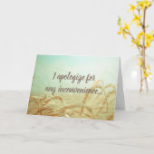 De KAART NON-EXCUSES (Gele Bloem)