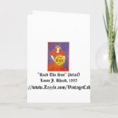 De Kaart of de Uitnodiging van de Jugendstil: The (Achterkant)