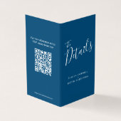 De kaart QR van de kaart van de kaart van de de ge (Buitenkant)