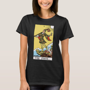 De Kaart Rider Waite van de "Fool Tarot" T-shirt