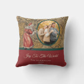 De  Kaart sluit zich aan bij de World Santa Claus Kussen (Achterkant)