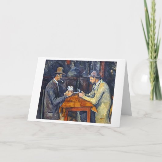 De Kaart speelt, Cezanne (Voorkant)