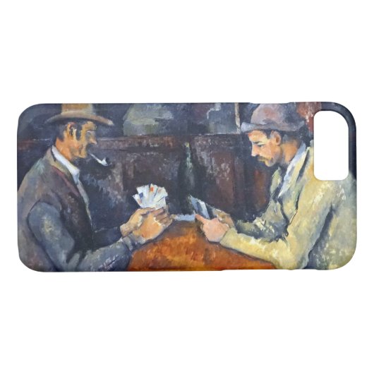 De Kaart speelt, Cezanne Case-Mate iPhone Case (Achterkant (Horizontaal))