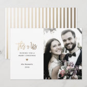 De Kaart *This van de Foto van de vakantie is Us* (Voorkant / Achterkant)