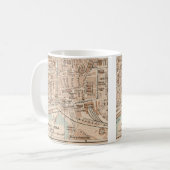 De kaart van Barcelona Koffiemok (Voorkant links)