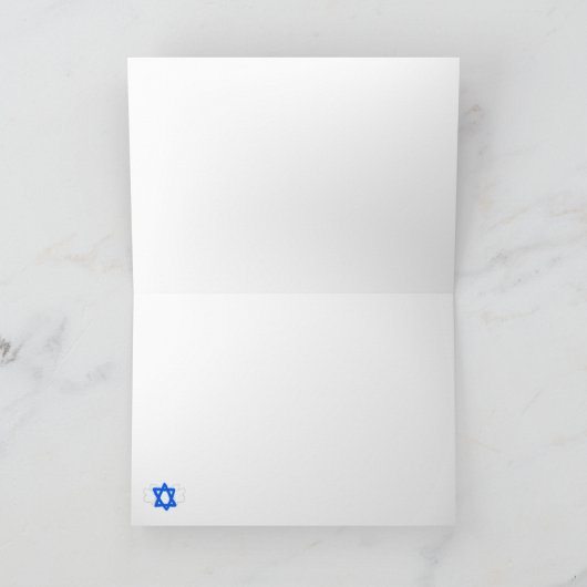 De kaart van BAT MITZVAH (Binnen)