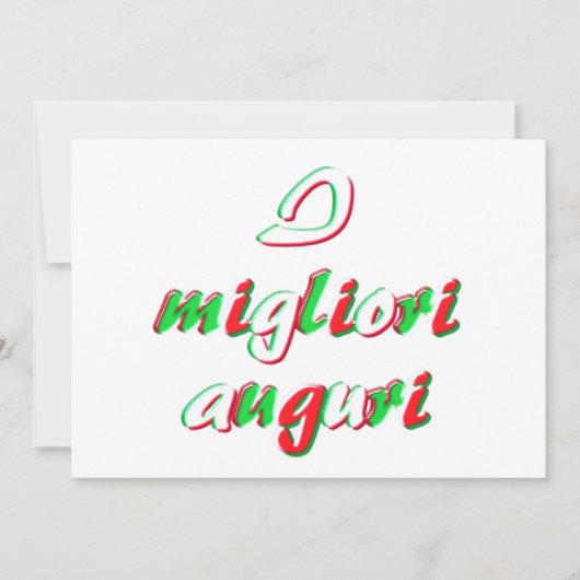 De kaart van beste wensen (Voorkant)