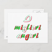 De kaart van beste wensen (Voorkant / Achterkant)