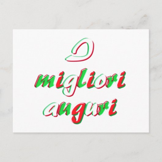 De kaart van beste wensen (Voorkant)