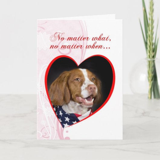 De Kaart van Bretagne Valentijn (Voorkant)