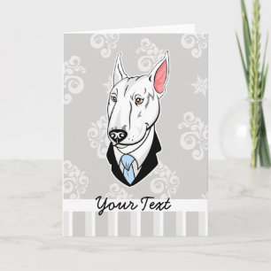 De Kaart van bull terrier