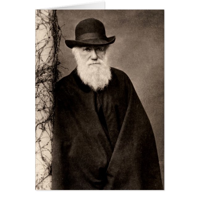 De kaart van Charles Darwin (Voorkant)