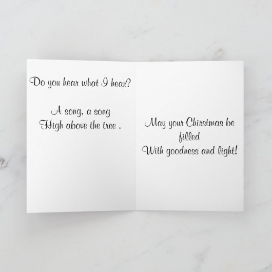 De Kaart van Chiristmas (Binnen)