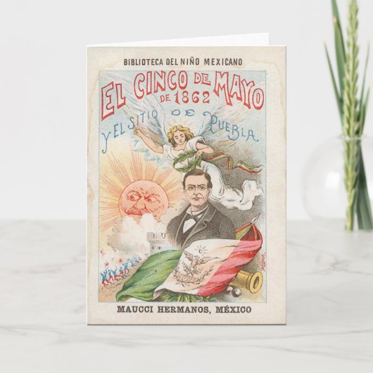 De Kaart van Cinco DE Mayo (Voorkant)