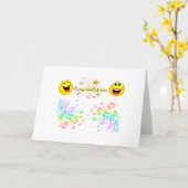 De Kaart van Congratulations_ (Gele Bloem)