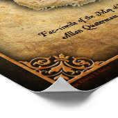 De kaart van Da Silvestra aan de mijnen van koning Poster (Hoek)